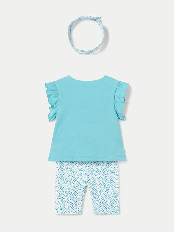 Mayoral Mayoral Set T-Shirt und Leggings 1792 Blau Regular Fit