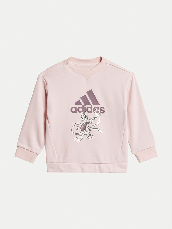 adidas adidas Súprava mikina a legíny Minnie and Daisy JG1256 Ružová Regular Fit