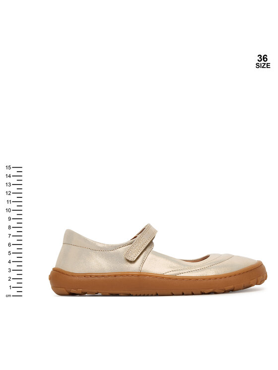 Froddo Froddo Балеринки Barefoot Mary J G3140195-2 DD Златист