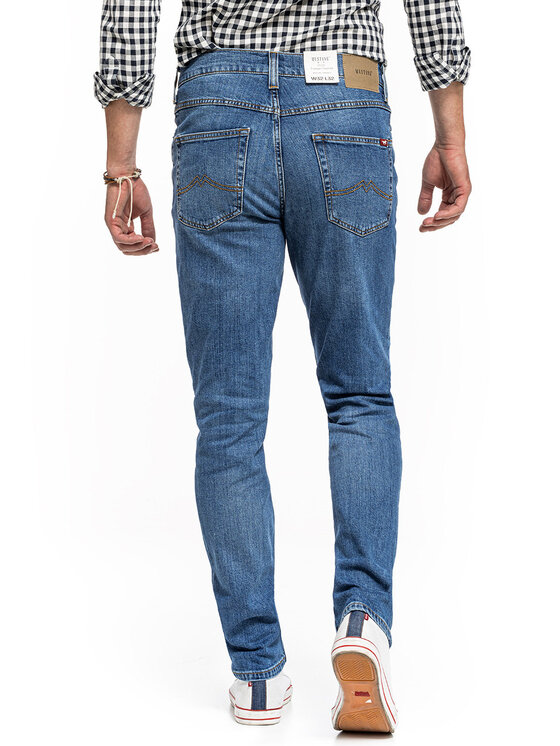 Mustang Mustang Jeansy TRAMPER TAPERED Niebieski Slim Fit