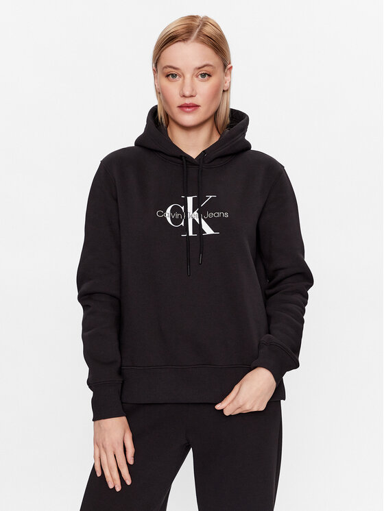 Calvin Klein Jeans Bluză J20J221335 Negru Regular Fit