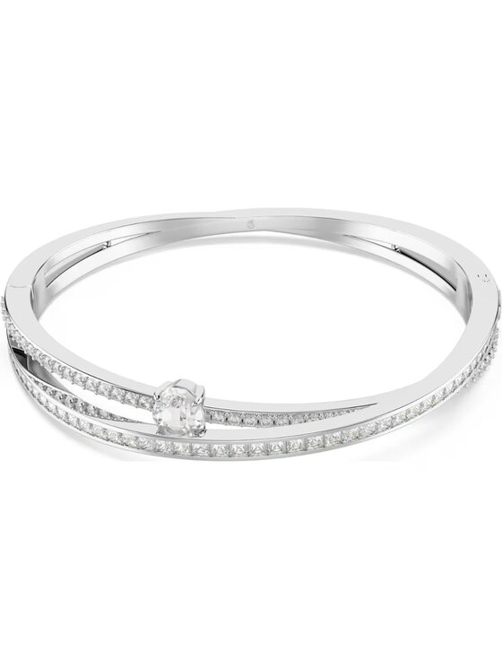 Bransoletka Swarovski, Srebrny, Hyperbola 5691225