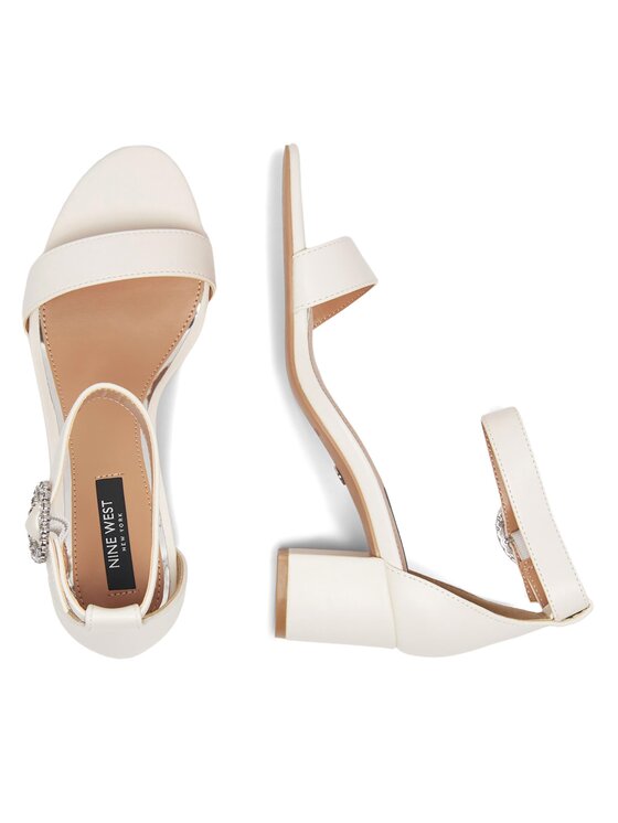 Nine West Nine West Sandały WFA2641-1 Biały