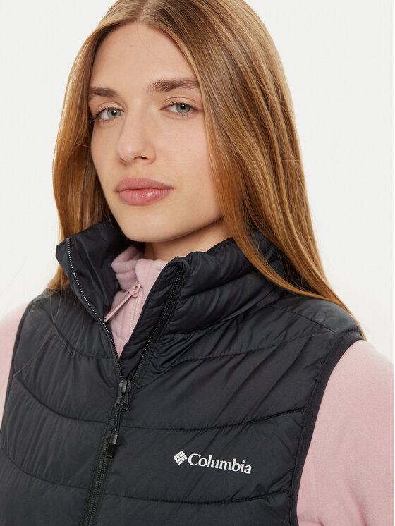 Columbia Columbia Αμάνικο Μπουφάν Powder Lite™ II 2089561 Μαύρο Active Fit