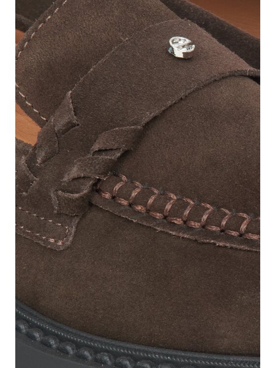 Estro Estro Μοκασίνια ER00115647 Καφέ