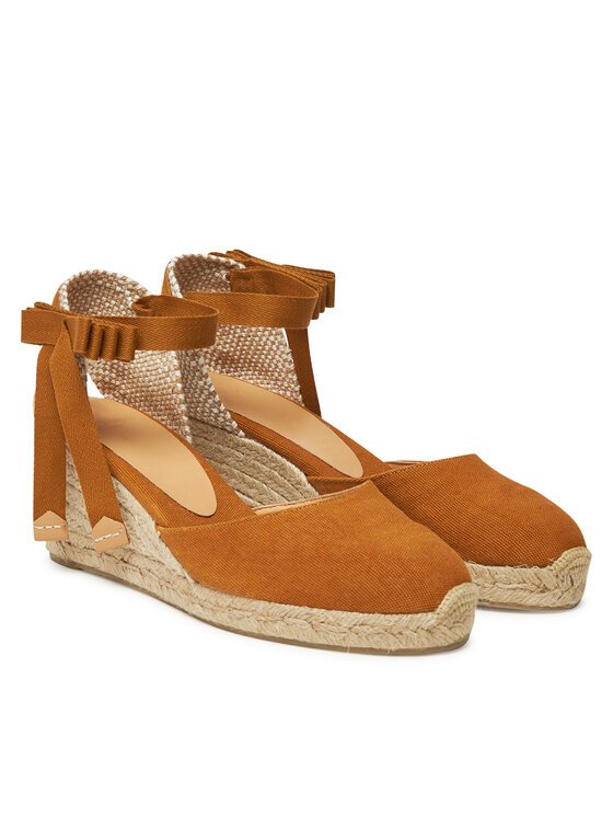 Castañer Castañer Espadrilky Carina/6/002 021644 Hnědá