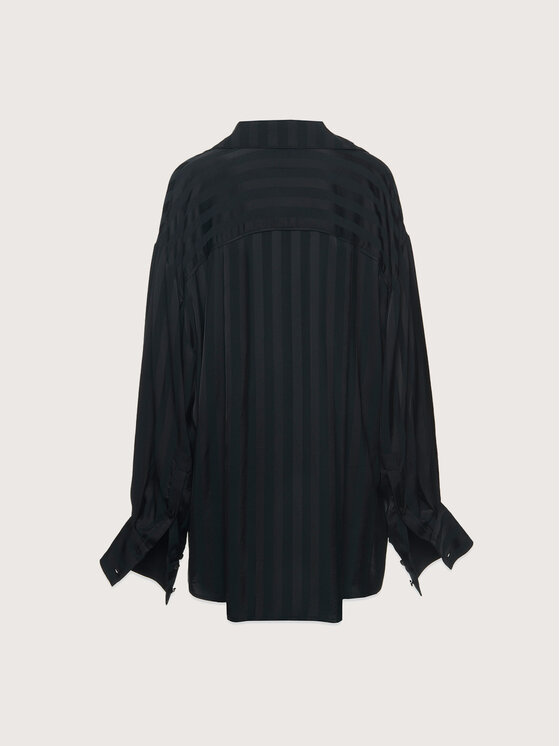 La Mania La Mania Camicia MARIE Nero Classic Fit