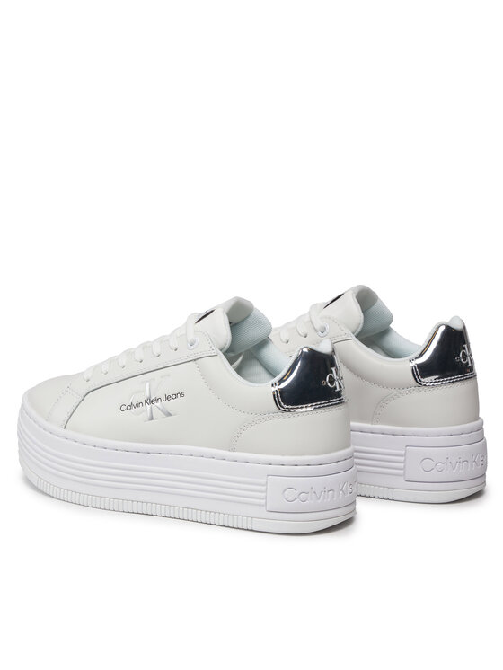 Calvin Klein Jeans Calvin Klein Jeans Sneakersy YW0YW01457 Biela
