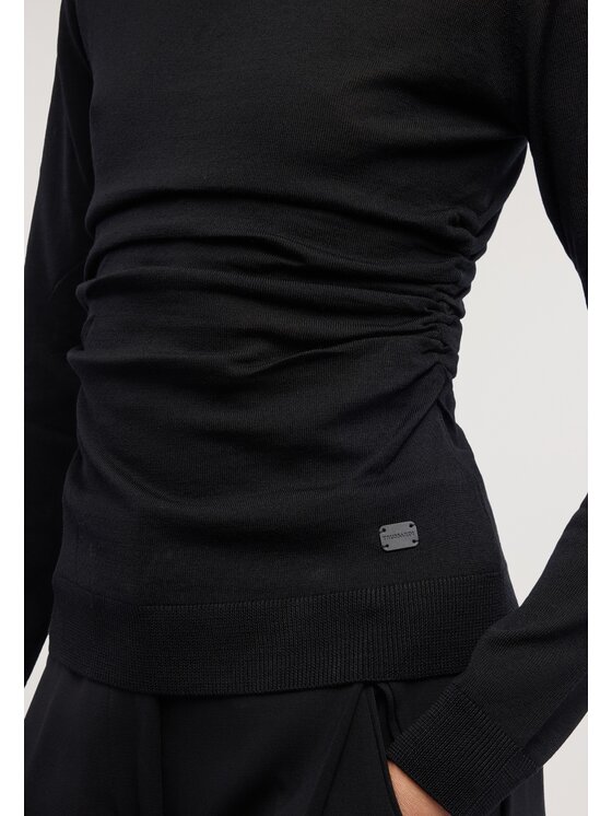 Trussardi Trussardi Golf M0206001267N033 Czarny Slim Fit
