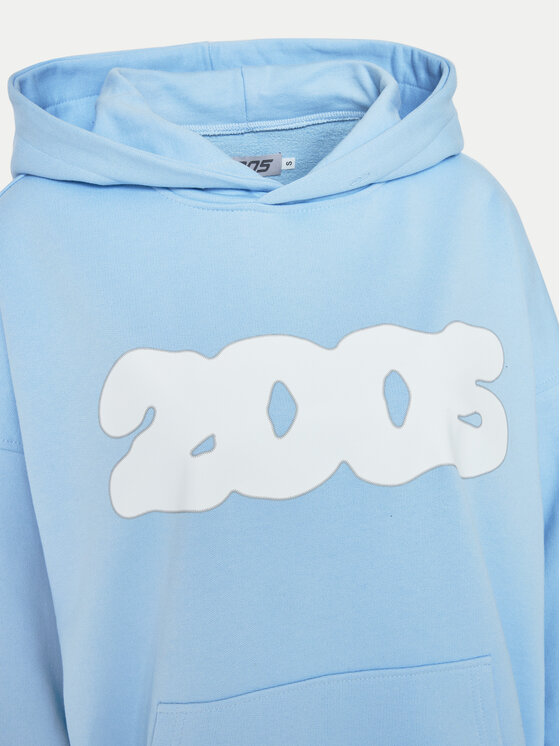 2005 2005 Μπλούζα Clouds Γαλάζιο Oversize