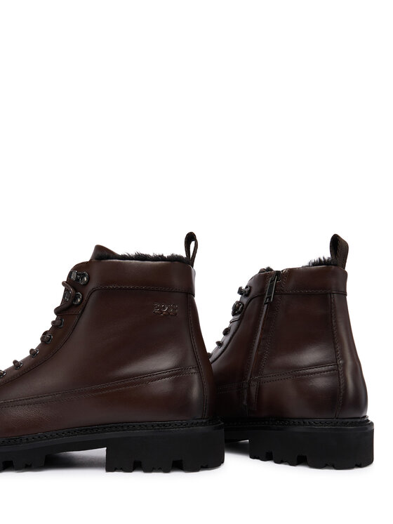 BOSS BOSS Schnürschuhe Julyo 50552570 Braun