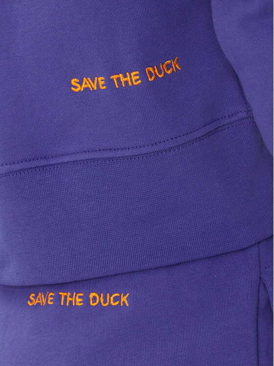 Save The Duck Save The Duck Bluza DF1180W CLEE20 Fioletowy Relaxed Fit