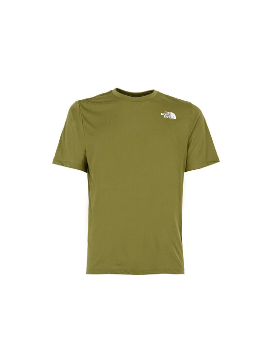 The North Face The North Face T-shirt NF0A8BQWPIB1 Verde Regular Fit