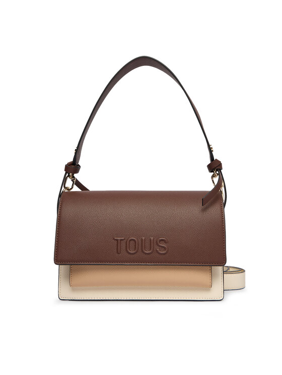 TOUS TOUS Torebka Audree Saffiano 2002358201 Brązowy