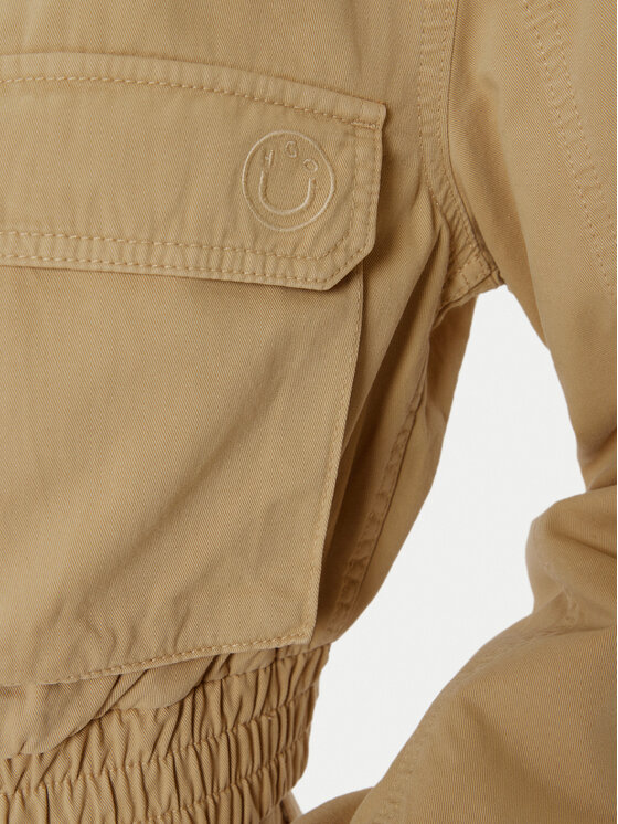 HUGO HUGO Pārejas jaka Adana 50530800 Bēšs Relaxed Fit