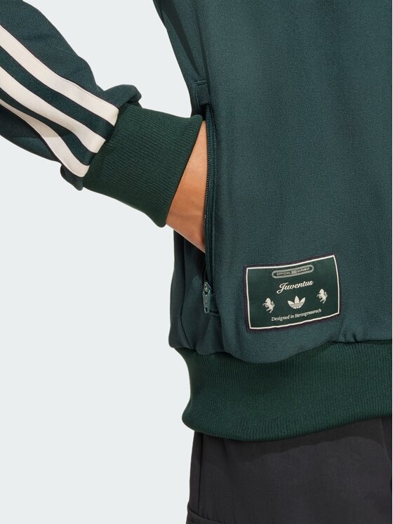 adidas adidas Kurtka wielofunkcyjna Juventus Terrace Icons Zielony Regular Fit