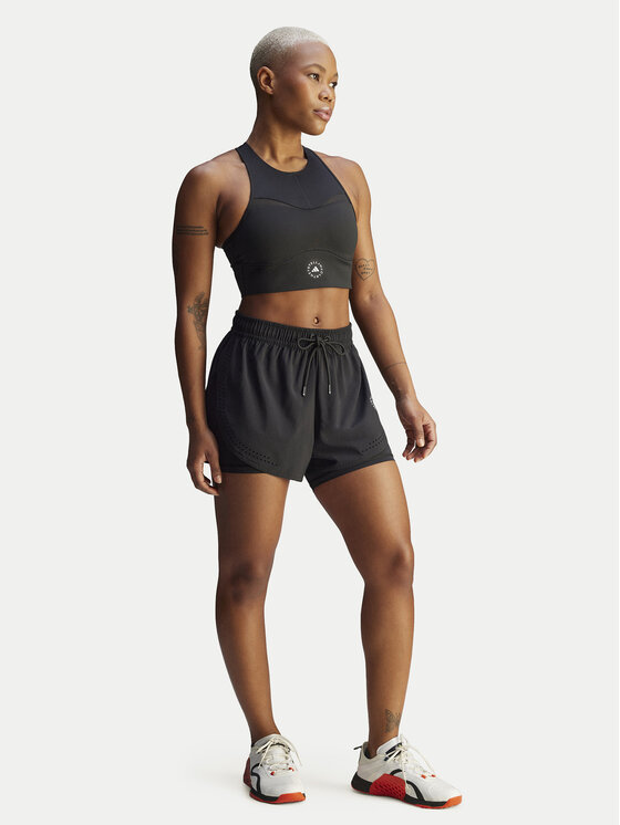 adidas by Stella McCartney adidas by Stella McCartney Τοπ Stella McCartney Training JF3760 Μαύρο Slim Fit