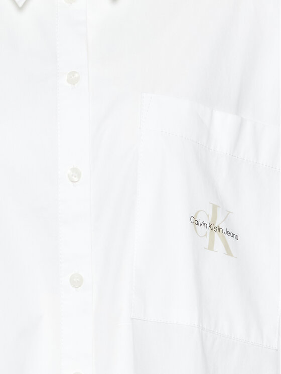Calvin Klein Jeans Plus Calvin Klein Jeans Plus Camicia J20J220144 Bianco Regular Fit
