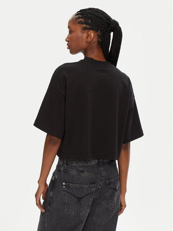 HUGO HUGO T-Shirt Damelody 50520187 Czarny Relaxed Fit