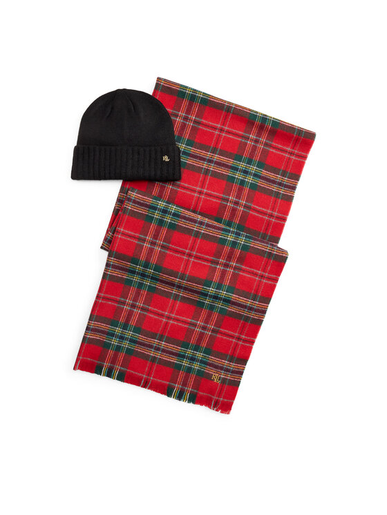 LAUREN RALPH LAUREN LAUREN RALPH LAUREN Набір Шарф і Шапка 454P23529004 Червоний