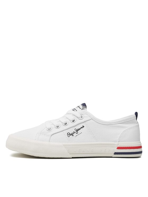 Pepe Jeans Pepe Jeans Tenisky Brady Basic G PGS30561 Biela