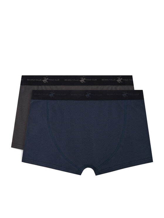 Beverly Hills Polo Club Beverly Hills Polo Club Набір з 2 пар боксерів CEO_ZGW_BHPC_002_AW25_(2-PACK) Сірий