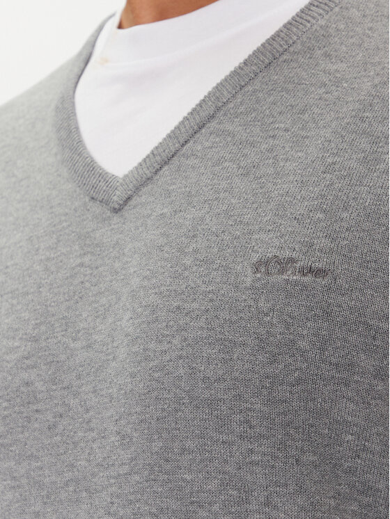 s.Oliver Pullover 2040666 Grau Regular Fit | Modivo.de