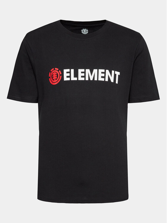 Element Element Marškinėliai Blazin Ss ELYZT00155 Juoda Regular Fit