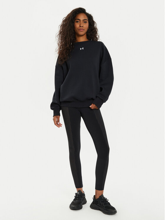 Under Armour Felpa UA Rival Fleece 1386463 Nero Oversize Modivo