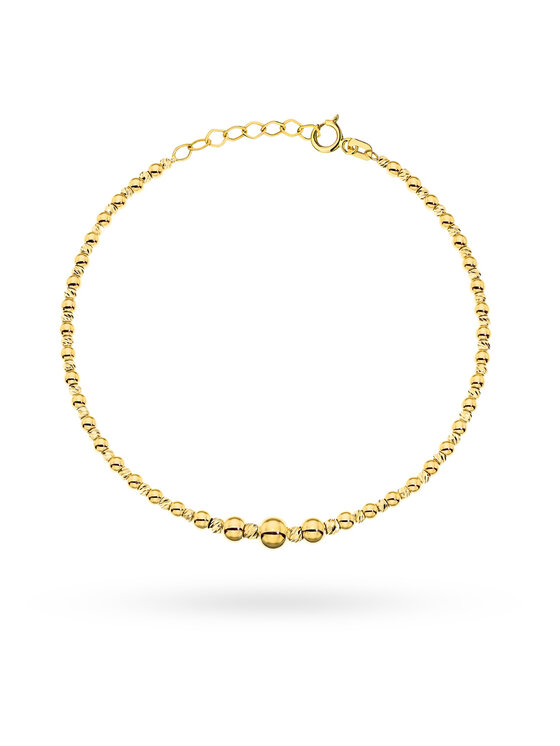 Fugart Fugart Bransoletka Bransoletka złota z kuleczek FUG2-B01056-585 Złoty