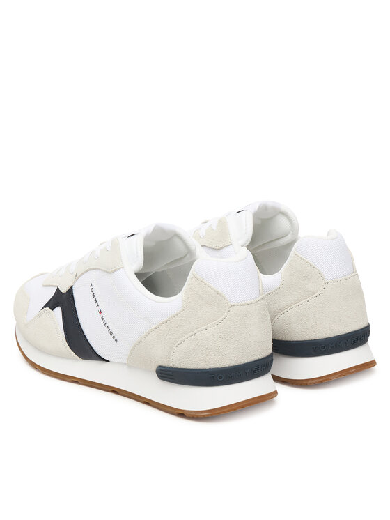 Tommy Hilfiger Tommy Hilfiger Sportcipők Runner Icon Mix FM0FM05679 Ekru
