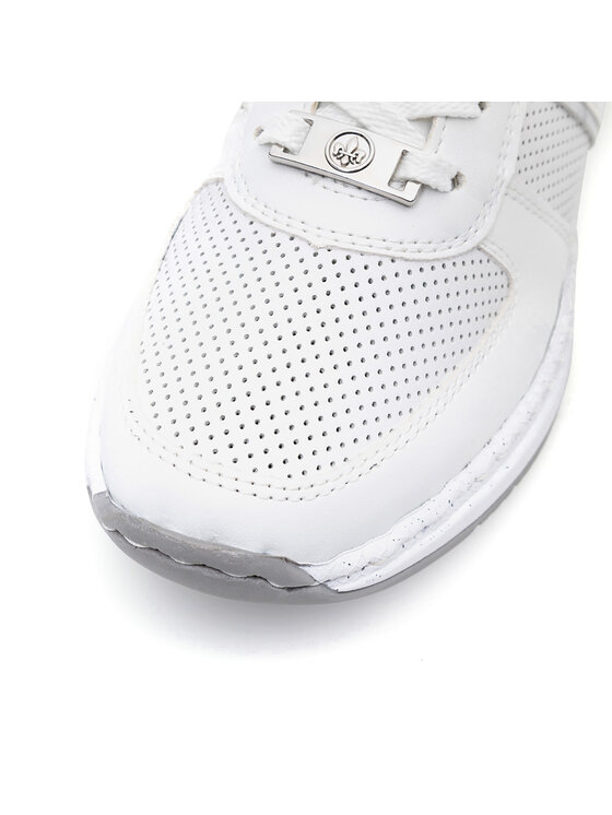 Rieker Rieker Sneakersy N4315-80 Biały