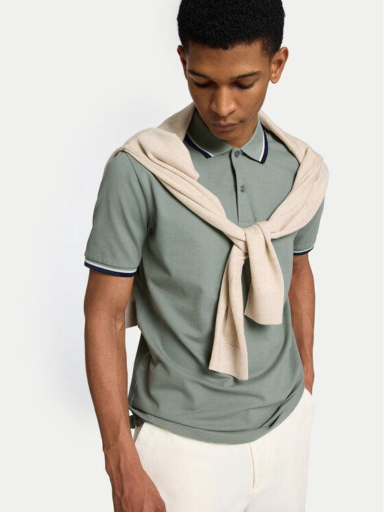Selected Homme Selected Homme Polo 16095852 Verde Slim Fit