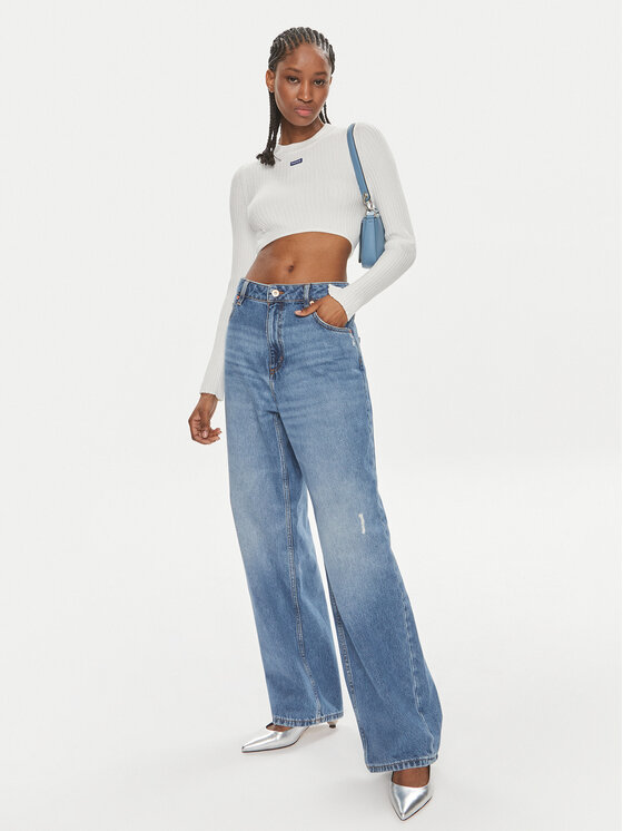 HUGO Hugo Džinsi Leni_B 50513731 Zils Relaxed Fit