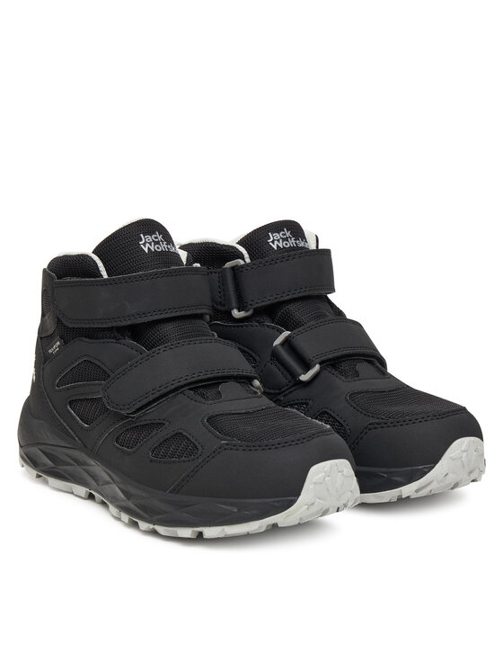 Jack Wolfskin Jack Wolfskin Tenisice Woodland 2 Texapore Mid Vc A64865 Crna