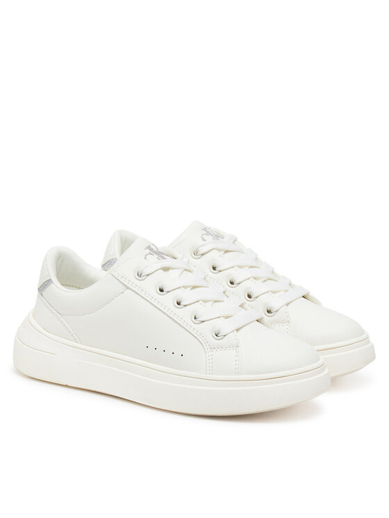 Calvin Klein Jeans Calvin Klein Jeans Laisvalaikio batai Low Cut Lace-Up V3A9-82023-1439A M Balta