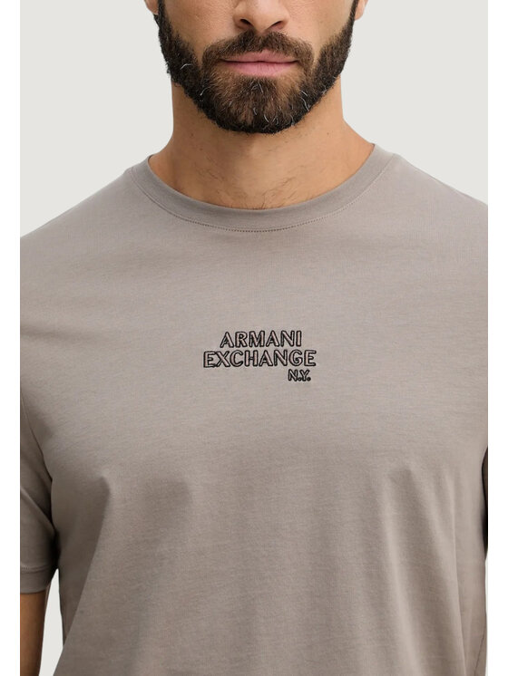 Armani Exchange Armani Exchange T-shirt XM001784 AF10356 Marrone Casual Fit