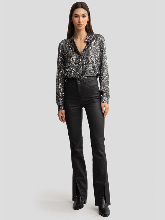 BIG STAR BIG STAR Jeansy BLAKE_924_190 Czarny Bootcut Fit