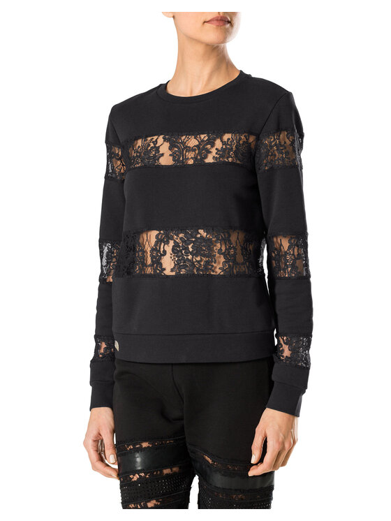 PHILIPP PLEIN PHILIPP PLEIN Felpa 30751 Nero Regular Fit