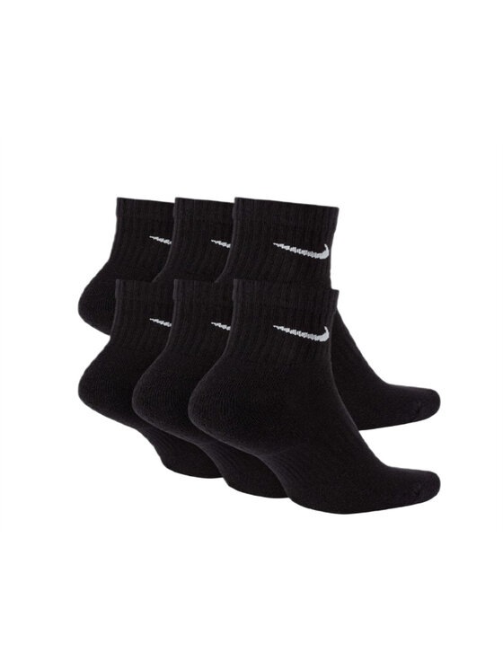 Nike Nike Skarpety krótkie NK EVERYDAY CSH ANKL 6PR 132 Czarny