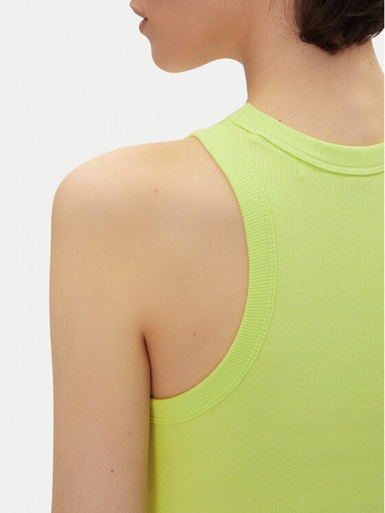 HUGO HUGO Marškinėliai Baby Tank_B 50511450 Žalia Slim Fit