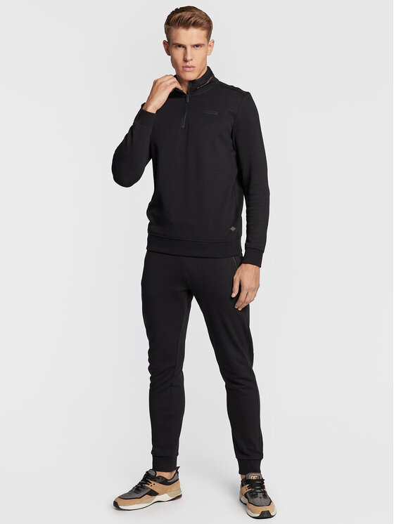 Felpa B-Link M01160-W23 Blu scuro Regular Fit