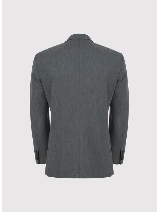 Pako Lorente Pako Lorente Marynarka P25WF-3G-011 Szary Slim Fit