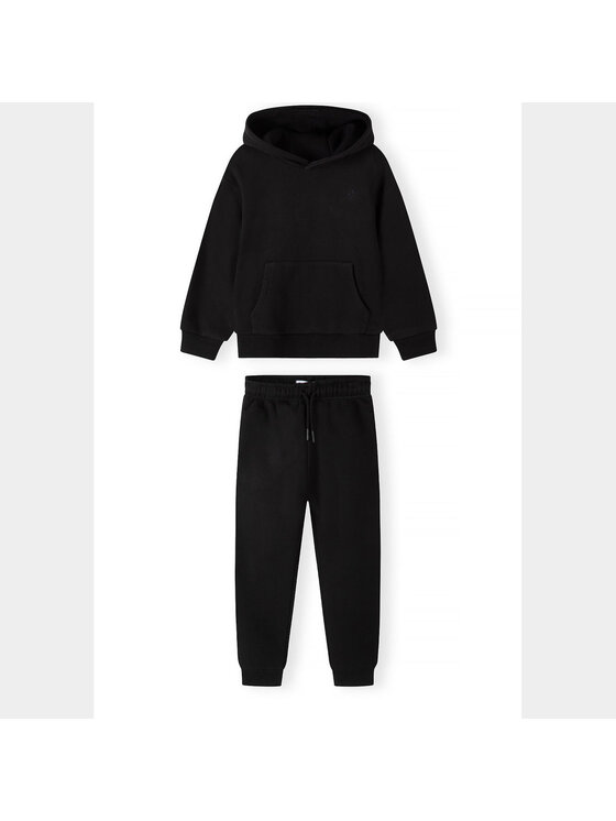 minoti minoti Komplet dresowy 33FLEECE296 Czarny Slim Fit