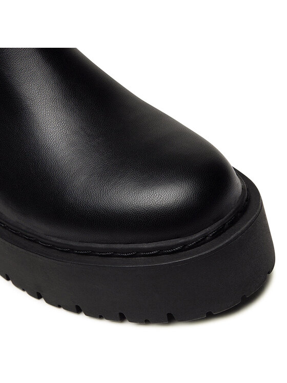 Jenny Fairy Jenny Fairy Čizme preko koljena WS5577-25 Crna