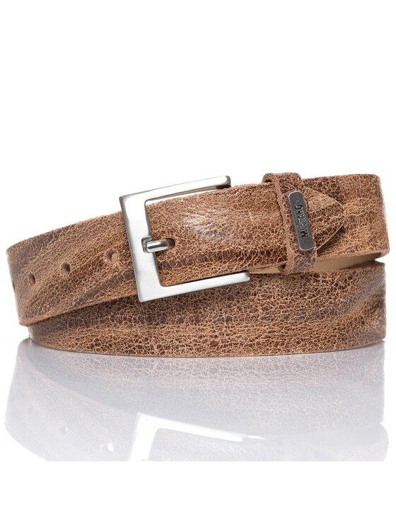 Mustang Mustang Cintura da uomo LEDERG'RTEL Marrone