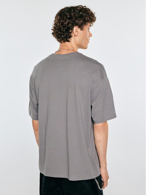 BIG STAR BIG STAR T-Shirt COLTON Szary Oversize