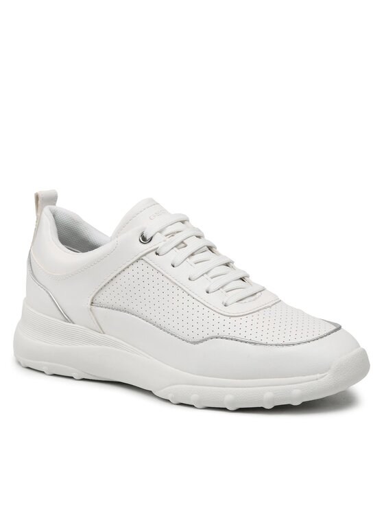 Geox Geox Sneakersy D Alleniee B D35LPB 0BCBN C1002 Biały