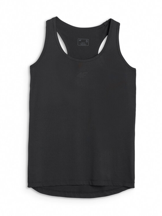 4F 4F Top MULTI ACTIVE Czarny Slim Fit