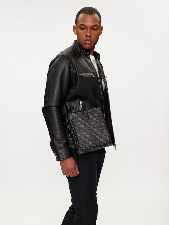 Guess Saszetka HMMILO P4260 Czarny